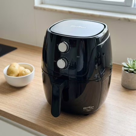 Air Fryer Britânia 4,2L Silverstone 1500W BFR36A 127v