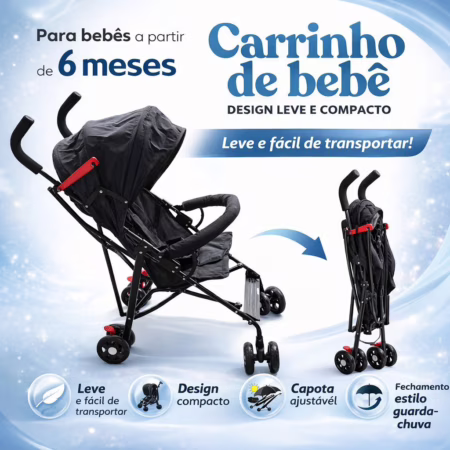 AQUELE CARRINHO QUE  CABE EM QUALQUER LUGAR 👶🏻🙌🏻