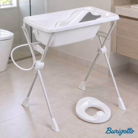 BANHEIRINHA + SUPORTE! TOP PRO SEU BEBÊ 🛁 Compartilha com às futuras mamães