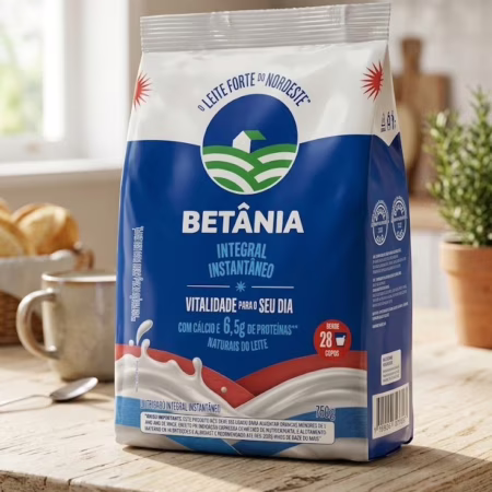 Betânia - Leite Em Pó Integral Instantâneo 750g • A