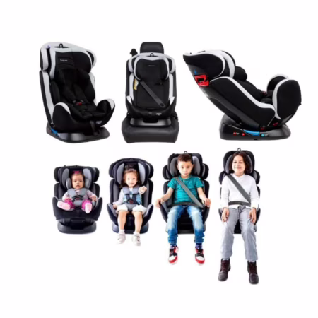 Cadeirinha Cosco Kids, Progress, 0 a 36kg, Preto Gelo