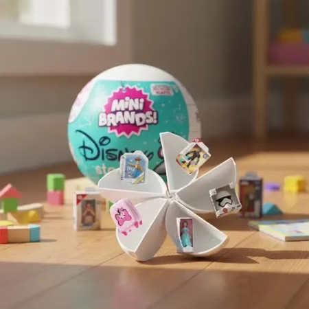 Candide, Mini Brands, Disney  Store, Personagens, Acima de 3 anos - Com 5 Miniaturas!