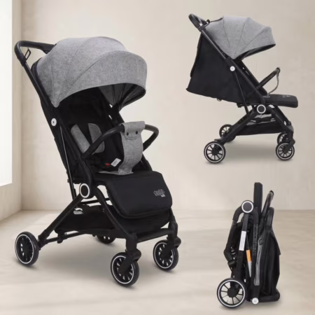 😍 Carrinho De Bebê Passeio Nivi Maxi Baby, Cinza
