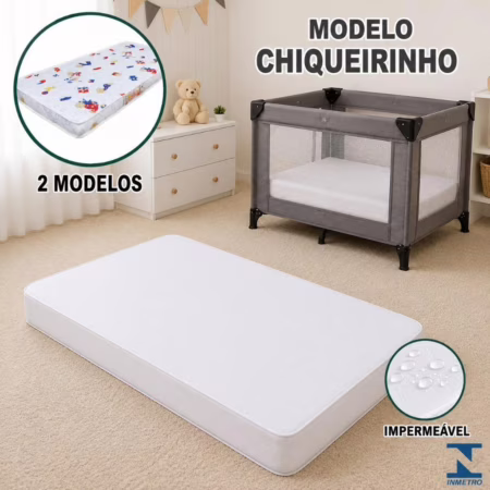 Colchão Berço Impermeável 100x70
