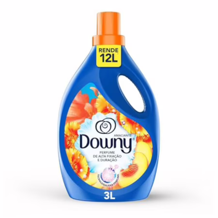 Downy Verão Tropical Amaciante Líquido Concentrado 3L (Rende 12L)