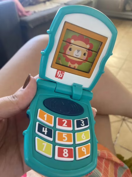 😍 Fisher-Price, Brinquedo Celular dos Animais com Toques e Sons para Bebês, Mattel