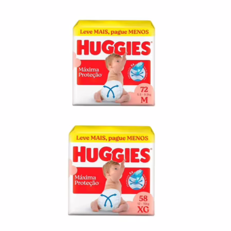 Fralda Huggies Supreme Care (Pacote Menor)