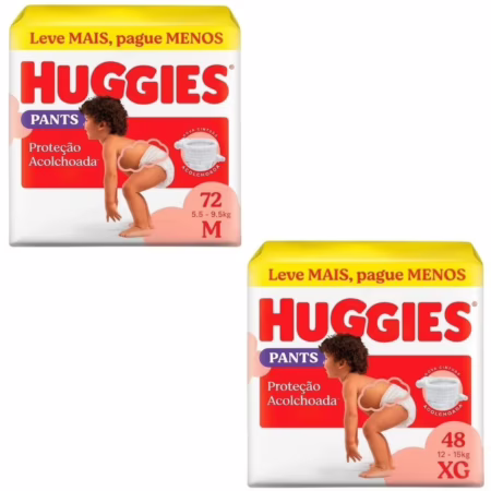 Fralda Huggies Supreme Care Roupinha