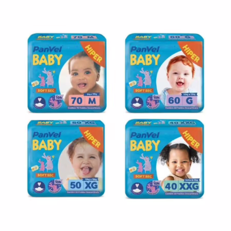 Fralda Panvel Baby Soft Sec