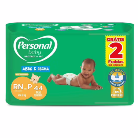 Fralda Personal Baby Protect e Sec P e M