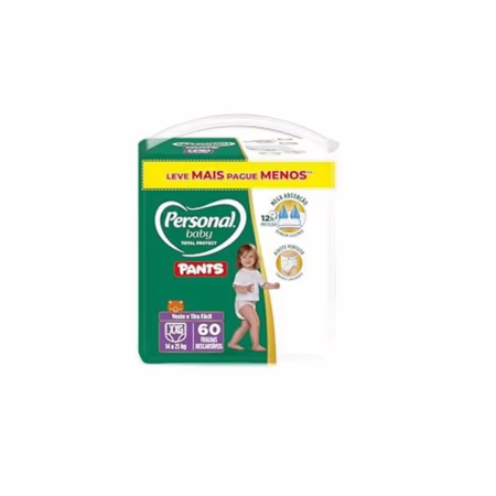 Fralda Personal Baby Total Protect Pants Super XG - 60 Unidades