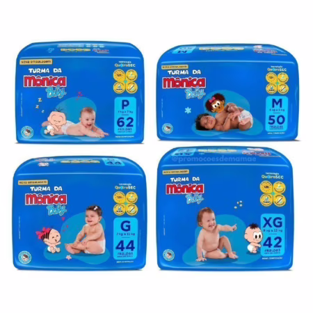 Fralda Turma da Mônica Baby