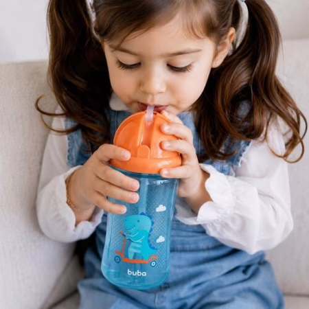 Garrafinha Dino Patinete Buba 400ml