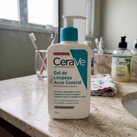 Gel De Limpeza Acne Control Para Pele Oleosa 340g Cerave