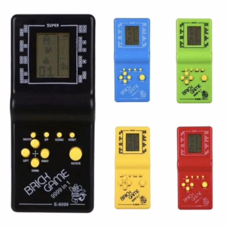 🆘GOSTINHO DE INFÂNCIA 🥹😍Super Mini Game Brick Game Portátil 9999 jogos em 1