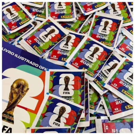 Kit 70 Figurinhas Do Álbum Copa Do Mundo 2026