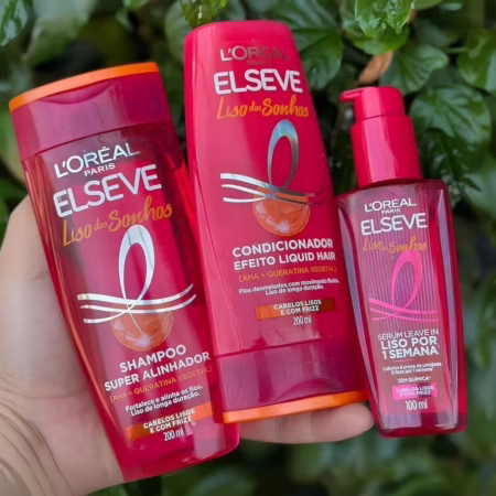 KIT COMPLETINHO DA ELSEVE PARA O SEU CABELO 💖