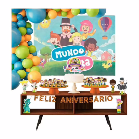 Kit Festa Fácil Mundo Bita - Decoração De Aniversário