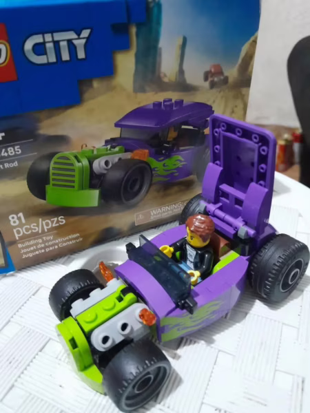 Lego City Hot Rod; Construção Carro De Corrida