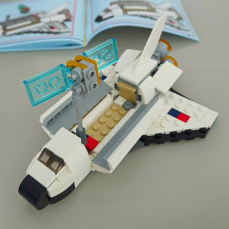 😍 LEGO Creator Ônibus Espacial 3em1: Nave Espacial, Astronauta 31134