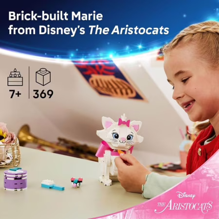 LEGO Disney A Adorável Marie de Os Aristogatos 43286, 369 peças