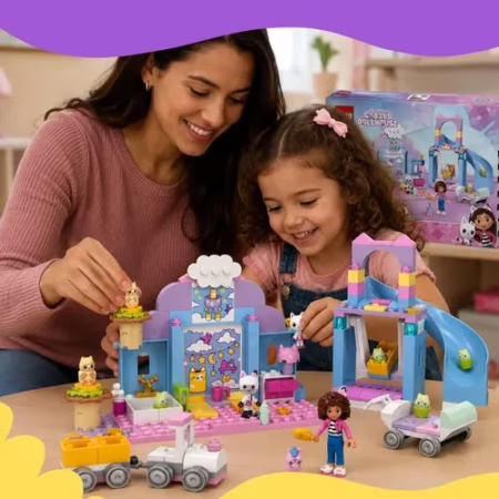 😍 LEGO Gabby's Dollhouse Orelha Berçário de Gatinhos 10796 (165 Peças) • A
