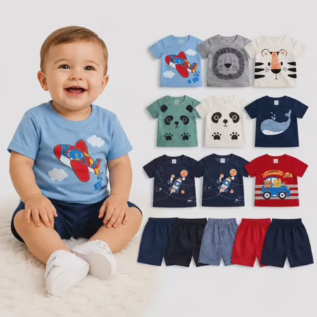 LOOKINHOS PARA OS PEQUENOS APROVEITAREM O DIA