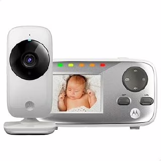 😍 Motorola, Babá Eletrônica VM482, Visão Noturna, Tela 2.4, Zoom Digital