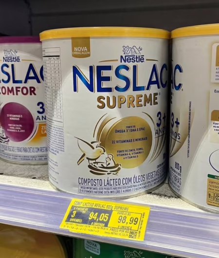 Neslac Composto Lácteo Supreme 800G