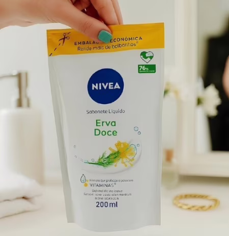 NIVEA Refil Sabonete Líquido 200ml