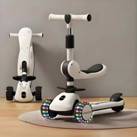 🚨 Patinete Infantil 3 Rodas Com Luz Led Menino Menina 40 Kg