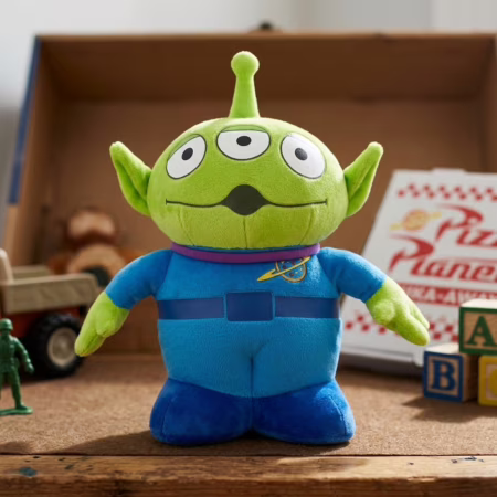 😍 Pelúcia Disney Alien Toy Story 30cm - Fun Divirta-se, Verde