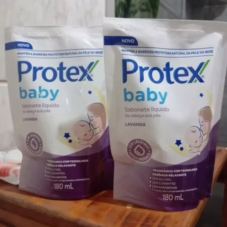 Protex Baby Lavanda Sabonete Líquido Infantil Refil, 180ml