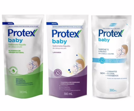 Refil Sabonete Líquido Protex Baby 380ml