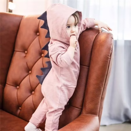 Roupa Roupinha Dinossauro Bebê Macacão Dino Fantasia Baby