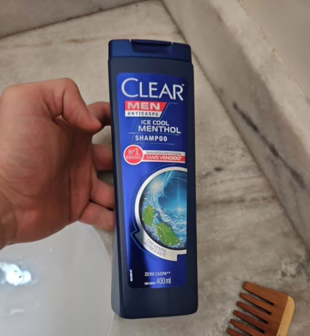 Shampoo Clear Men Anticaspa Ice Cool Menthol 400ml