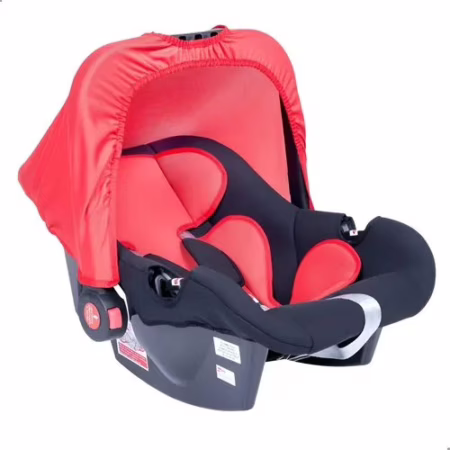 Styll Baby, Bebê Conforto 0 a 13kg Preto e Vermelho