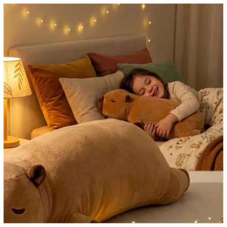Travesseiro De Corpo Xuxão Capivara Pelúcia Gigante 65cm