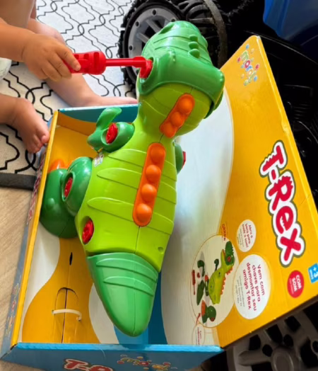 😍 TRex com Som Caixa, Multicor Maral