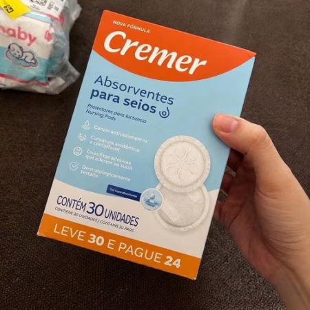 Absorvente para Seios Cremer 30 Un