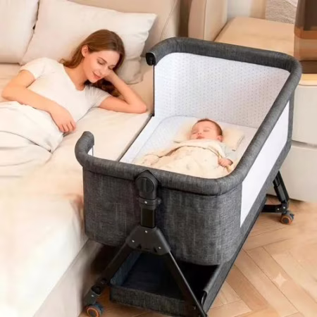Berço Portátil Acoplado I Love Baby