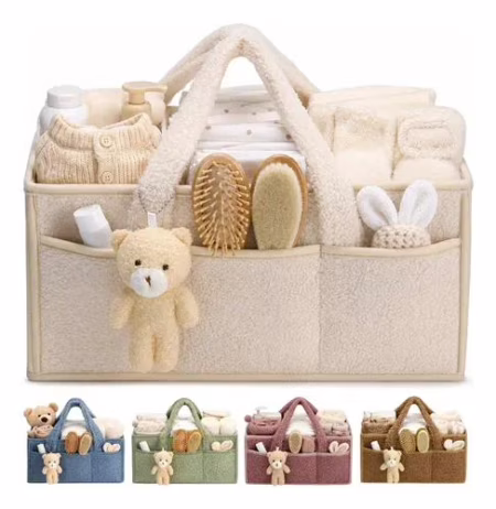 🛍️ Bolsa Organizador de Fraldas com Divisórias