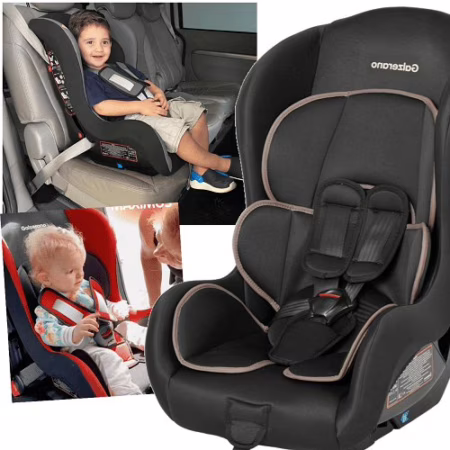 Cadeira Para Auto Maximus até 25 Kg Preto Galzerano