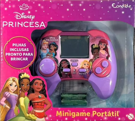 😍 Candide, Minigame Infantil, Princesas, Portátil, Brinquedo Educativo