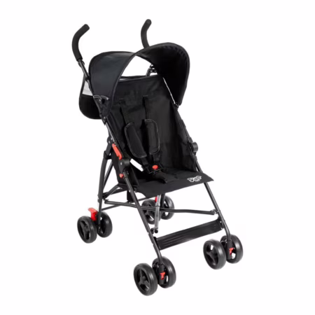 Carrinho de Bebê Passeio Guarda Chuva Styll Baby - Preto