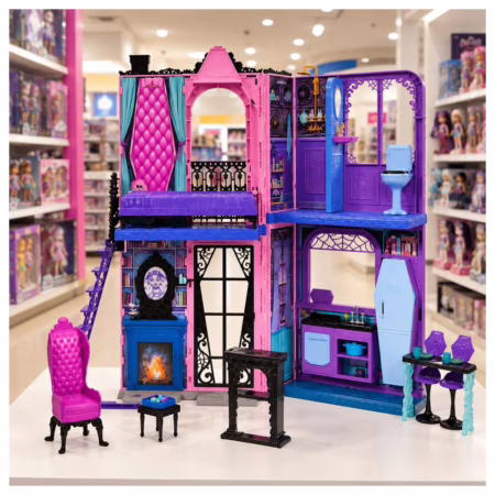 Casa Bonecas Mattel Monster High Hotel Boo-tique Jbf16