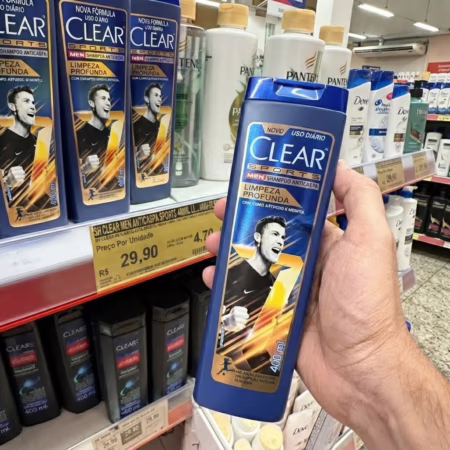 Clear Sports Men - Shampoo Anticaspa Limpeza Profunda 400Ml