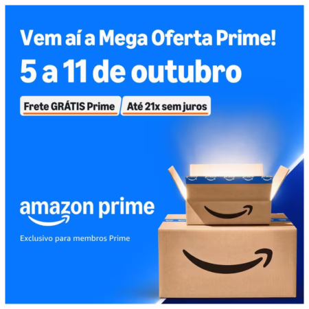 🔥 COMEÇOU! Mega Oferta Prime na Amazon! 🥳
