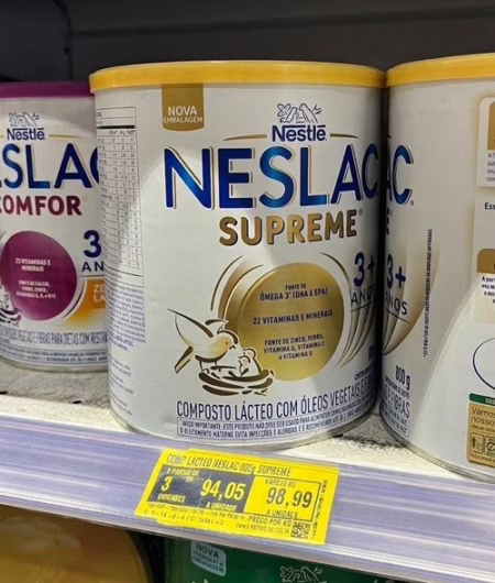 Composto Lácteo, Neslac Supreme, 800g