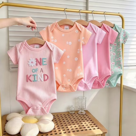 🛍️ Conjunto 5 Peças Macacão Bebê Algodão